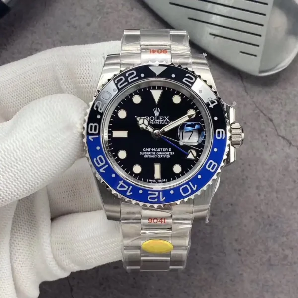 Photo 2 - GMT-Master Rolex GMT-Master II 40mm Dial Black Ref.126710BLRO