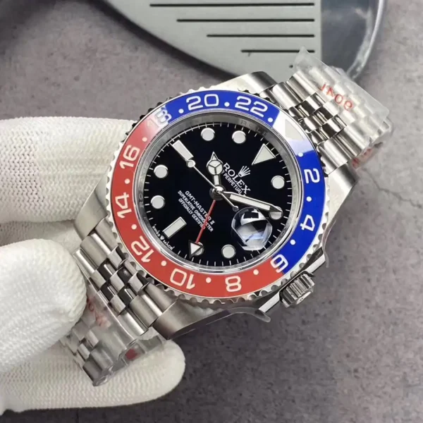 Photo 4 - GMT-Master Rolex GMT-Master II 40mm Dial Black Ref.126710BLRO Jubilee