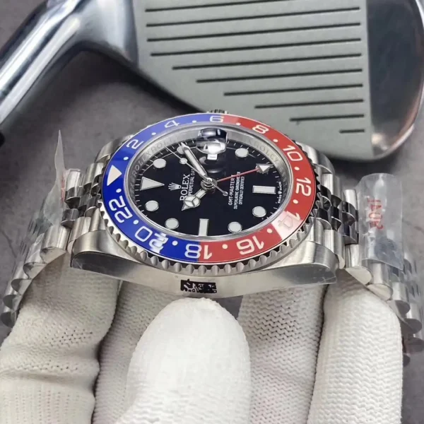 Photo 6 - GMT-Master Rolex GMT-Master II 40mm Dial Black Ref.126710BLRO Jubilee