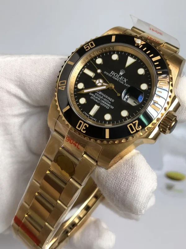 Photo 6 - Gold Replica Rolex Rolex Submariner SUB Ref.116610 40mm Gold Series