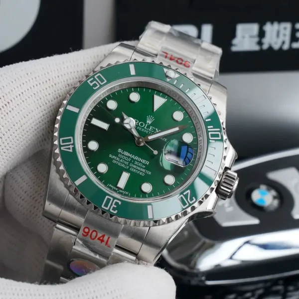 Photo 5 - Submariner Rolex Submariner SUB Ref.116610 Green Dial