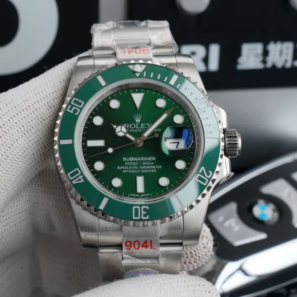 Photo 9 - Submariner Rolex Submariner SUB Ref.116610 Green Dial