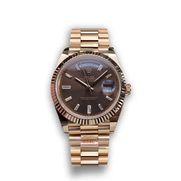 Photo 2 - Day-Date Rolex Day-Date Ref. m228238 Brown Ombre Dial