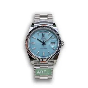 Photo 8 - Day-Date Rolex Day-Date Ref. m228238 Ice Blue Dial White Gold