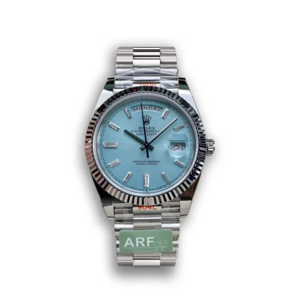 Photo 1 - Day-Date Rolex Day-Date Ref. m228238 Ice Blue Dial White Gold