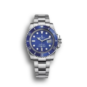 Photo 9 - Men Replica Rolex Rolex Submariner Ref.116619LB 40mm Blue Dial