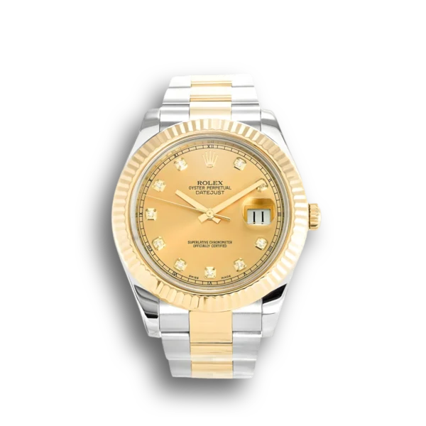 Photo 1 - Datejust Rolex Datejust II Ref.116333 41mm Gold Dial