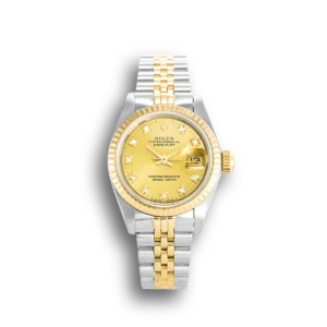 Photo 7 - Gold Replica Rolex Rolex Datejust Ref.69173 Gold Dial 26mm