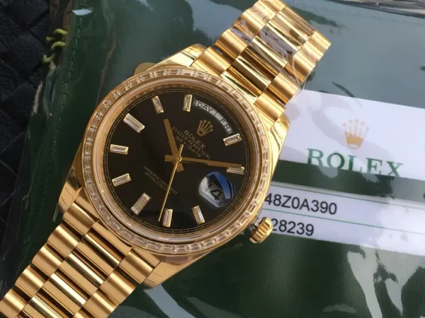 Photo 2 - Day-Date Rolex Day-Date Ref. m228238 Black Dial