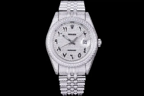 Photo 2 - Datejust Rolex Datejust Ref.126300 41mm Diamond Dial Arabic