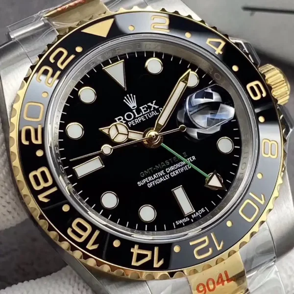 Photo 4 - Men Replica Rolex Rolex GMT-Master II 40mm Dial Black Ref.126710BLRO-0001