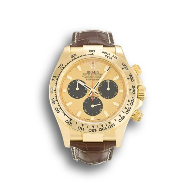 Photo 1 - Gold Replica Rolex Rolex Daytona 40mm Dial Gold Ref.116518