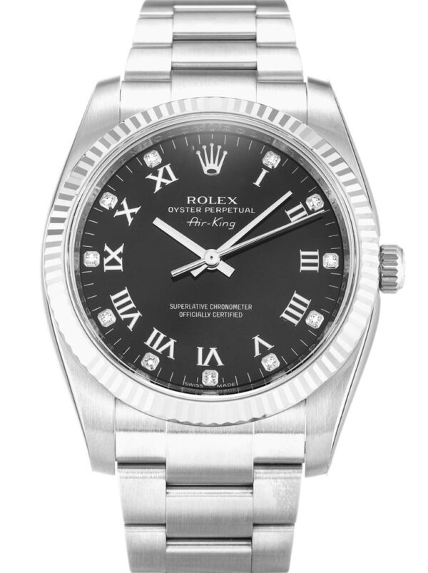 Photo 2 - Air-King Rolex Air-King 34mm Dial Black Ref.114234