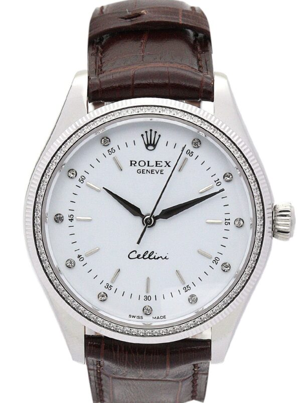 Photo 2 - Men Replica Rolex Rolex Cellini 25mm Dial White Ref.5310