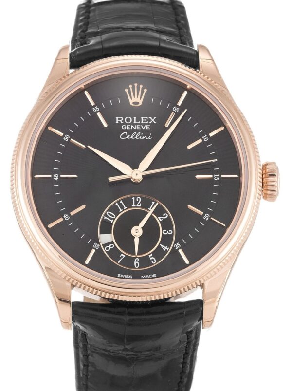 Photo 2 - Men Replica Rolex Rolex Cellini 39mm Dial Black Ref.50525