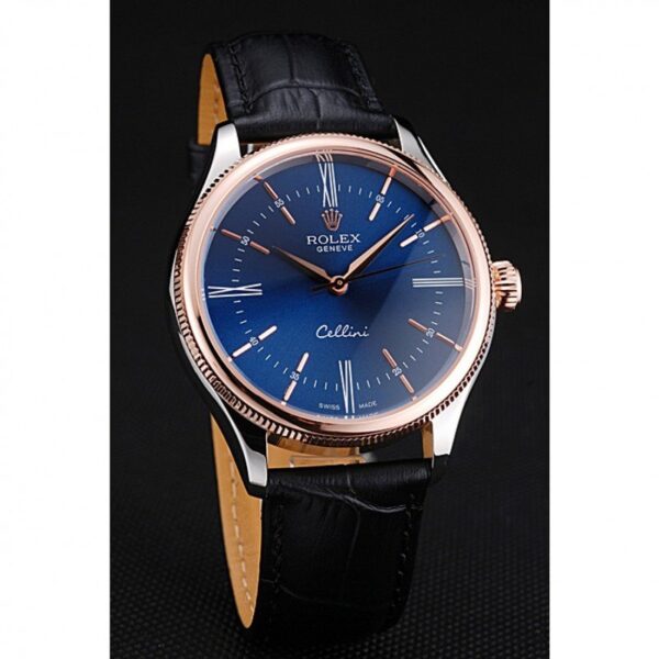 Photo 4 - Cellini Rolex Cellini 40mm Dial Blue Ref.622841