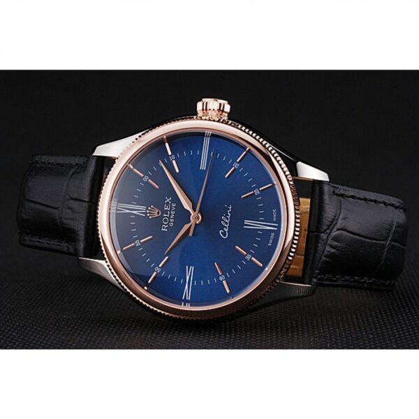 Photo 5 - Men Replica Rolex Rolex Cellini 40mm Dial Blue Ref.622841