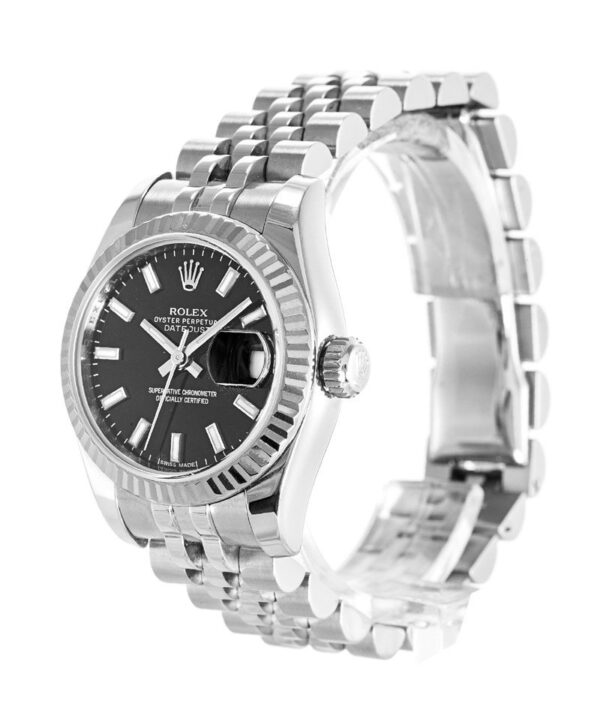 Photo 5 - Women Replica Rolex Rolex Datejust Ref.179174 26mm Black Dial