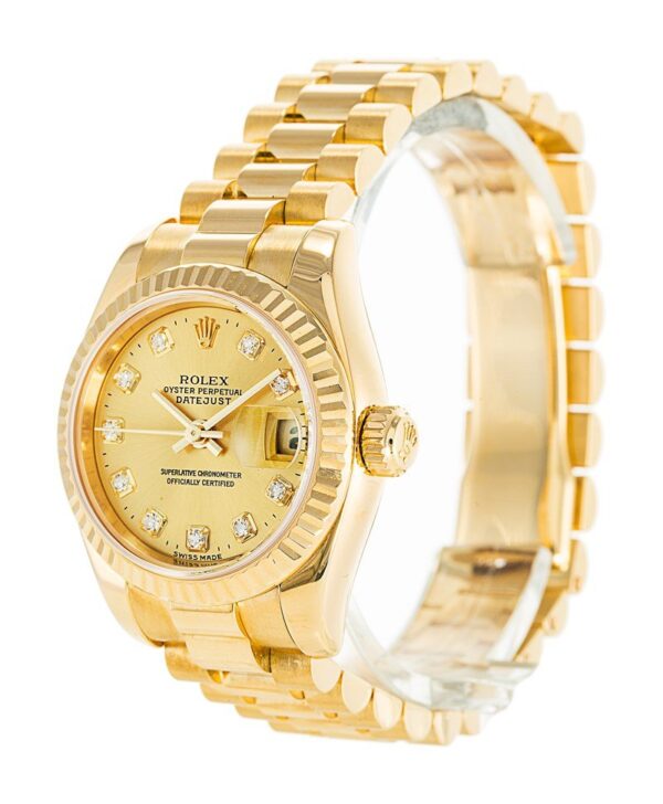 Photo 3 - Gold Replica Rolex Rolex Datejust Ref.179178 26mm Gold Dial