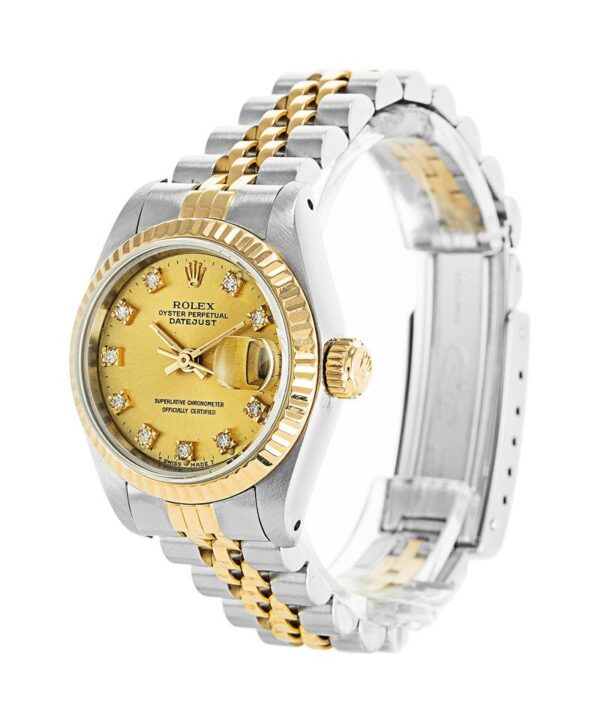 Photo 3 - Gold Replica Rolex Rolex Datejust Ref.69173 Gold Dial 26mm