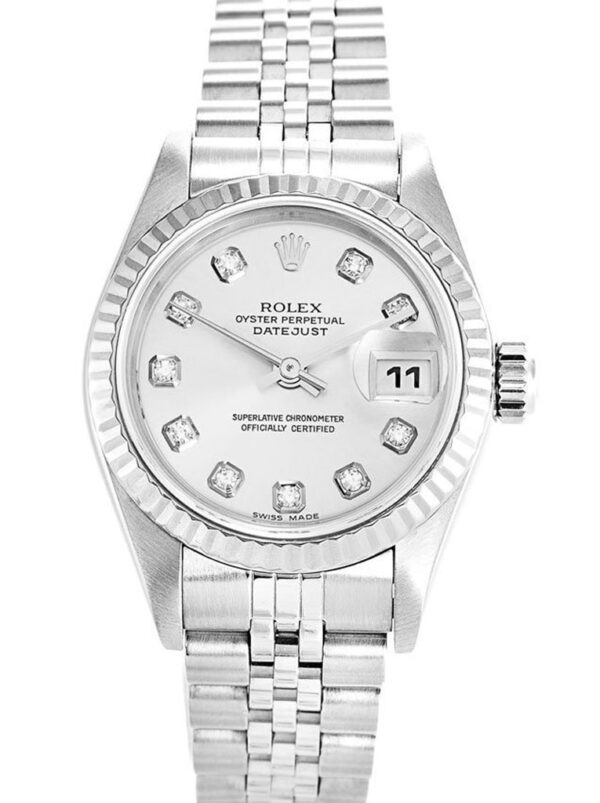 Photo 2 - Women Replica Rolex Rolex Datejust Ref.79174 26mm White Dial