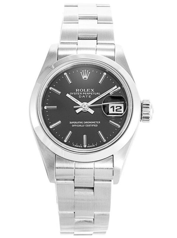 Photo 2 - Women Replica Rolex Rolex Datejust Ref.69160 28mm Black Dial