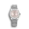 Photo 11 - Women Replica Rolex Rolex Datejust Ref.278384RBR 31mm Pink Dial set with diamonds