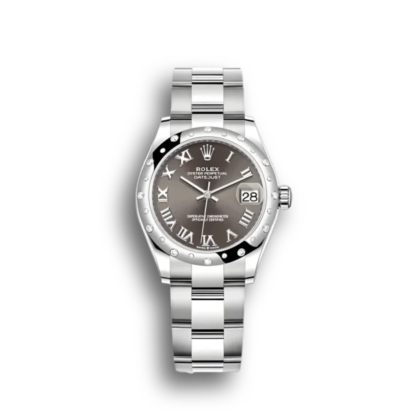 Photo 1 - Women Replica Rolex Rolex Datejust Ref.278344RBR 31mm Dark Grey Dial