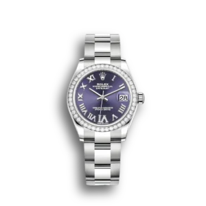 Photo 4 - Datejust Rolex Datejust Ref.278384RBR 31mm Aubergine Dial