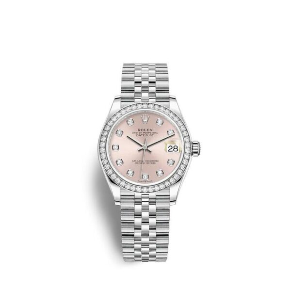 Photo 1 - Women Replica Rolex Rolex Datejust Ref.278384RBR 31mm Pink Dial