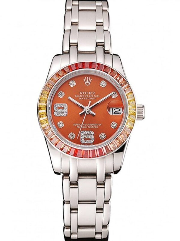 Photo 2 - Datejust Rolex Datejust Ref.SC016821 33mm Orange Dial