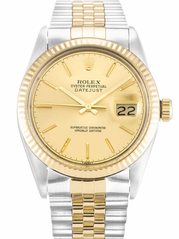 Photo 2 - Men Replica Rolex Rolex Datejust Ref.16013 36mm Champagne Dial