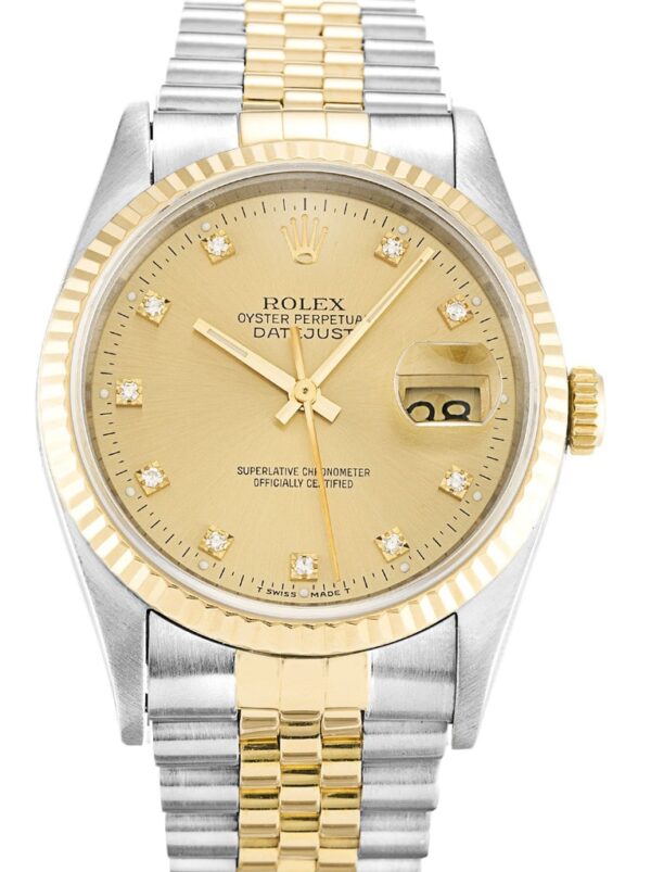 Photo 2 - Datejust Rolex Datejust Ref.16233 Champagne Dial 36mm