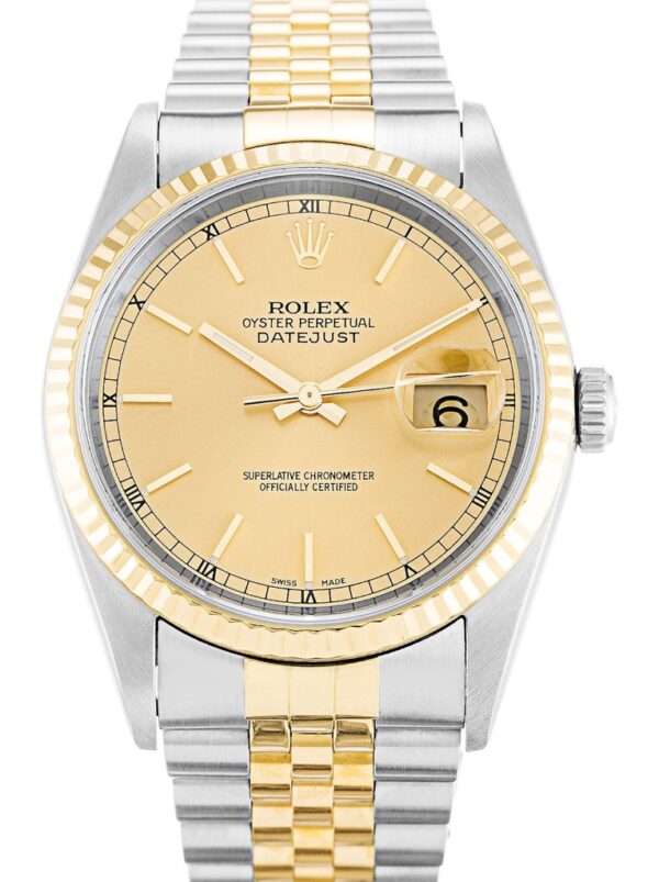 Photo 3 - Datejust Rolex Datejust Ref.16233 36mm Champagne Dial