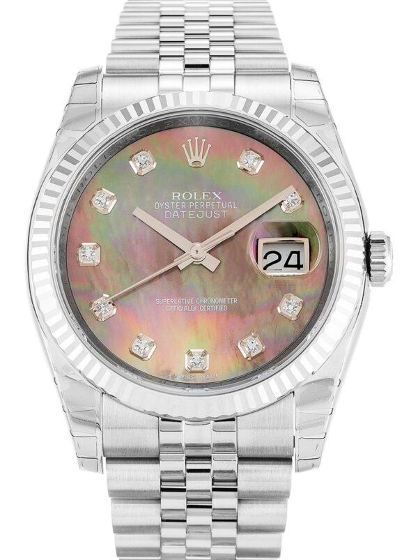 Photo 2 - Datejust Rolex Datejust Ref.116234 36mm Mother of Pearl Dial