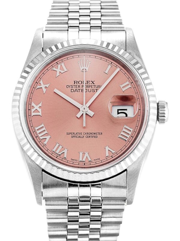 Photo 2 - Men Replica Rolex Rolex Datejust Ref.16234 36mm Pink Dial