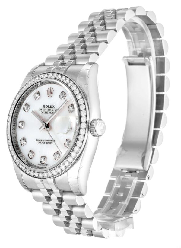 Photo 4 - Datejust Rolex Datejust Ref.116244 36mm White Mother of Pearl Dial