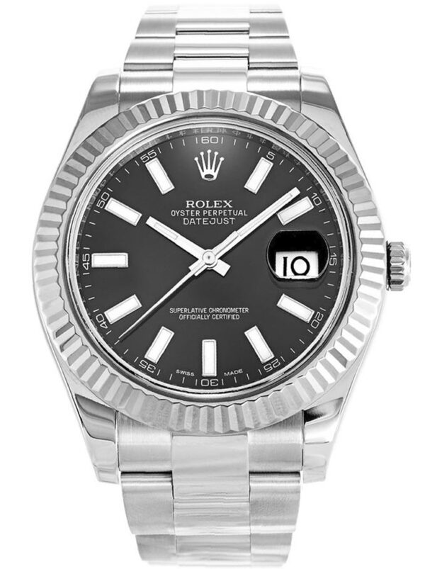 Photo 2 - Datejust Rolex Datejust Ref.116334 41mm Black Dial