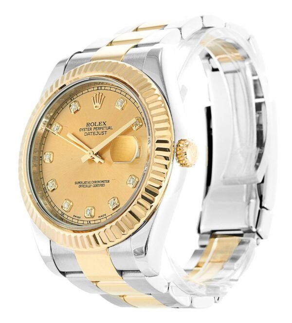 Photo 3 - Datejust Rolex Datejust II Ref.116333 41mm Gold Dial