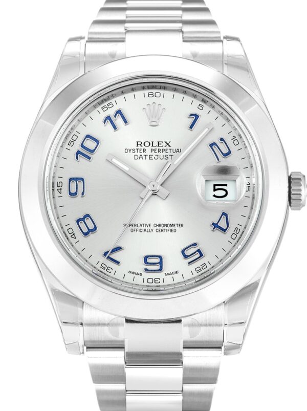 Photo 3 - Datejust Rolex Datejust II Ref.116300 41mm Silver Dial