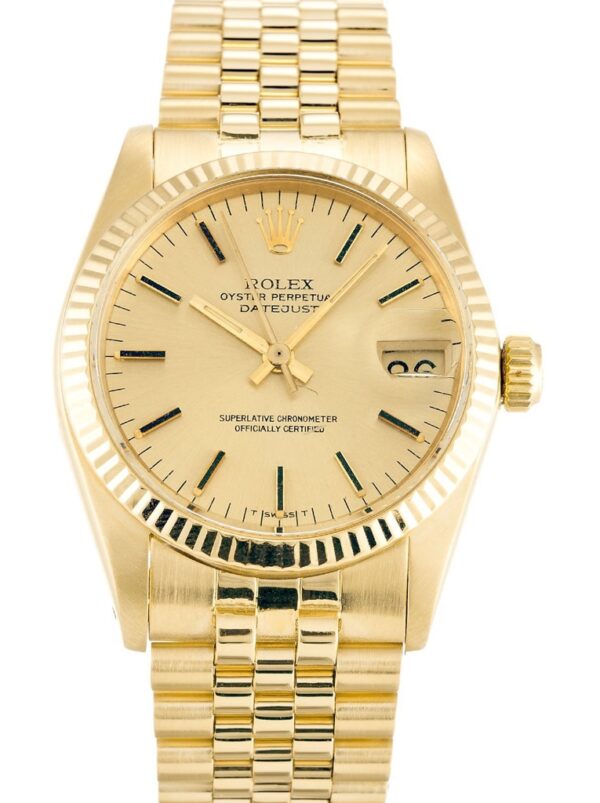 Photo 2 - Datejust Rolex Datejust Ref.6827 Mid-Size 30mm Champagne Dial