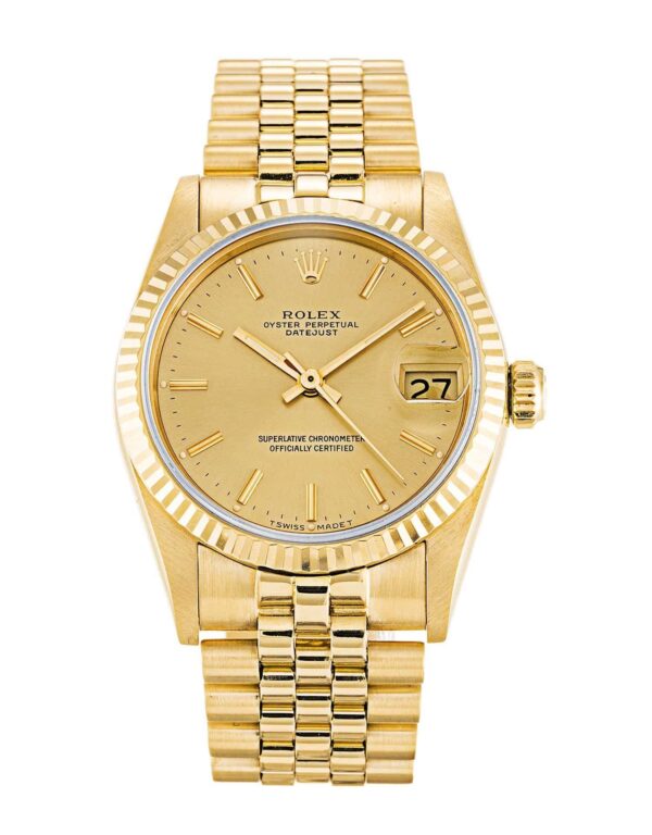 Photo 2 - Datejust Rolex Datejust Ref.68278 Mid-Size 31mm Champagne Dial