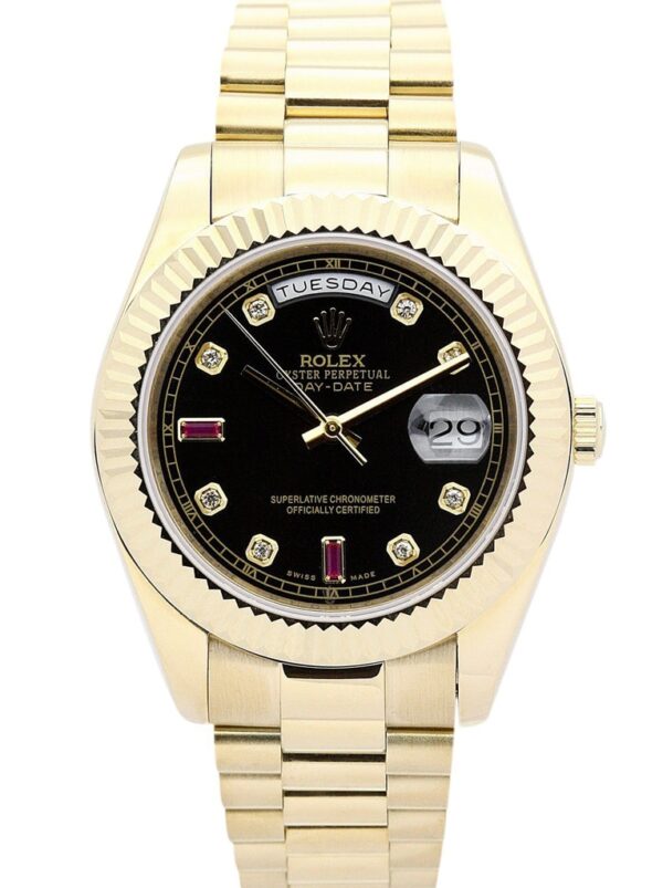 Photo 2 - Day-Date Rolex Day-Date Ref.118238 36mm Black Dial