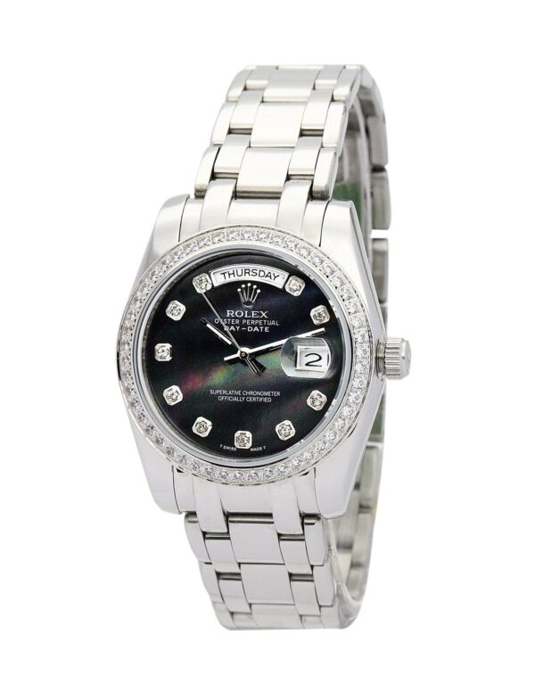 Photo 3 - Day-Date Rolex Day-Date Ref.118346 36mm Black Dial