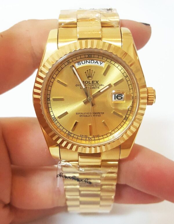 Photo 5 - Day-Date Rolex Day-Date Ref.1803 36mm Champagne Dial