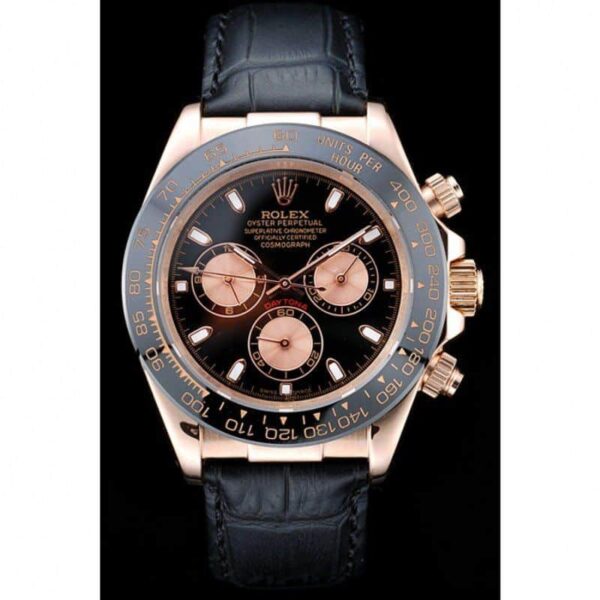 Photo 4 - Men Replica Rolex Rolex Daytona 39mm Dial Black Ref.SC016831