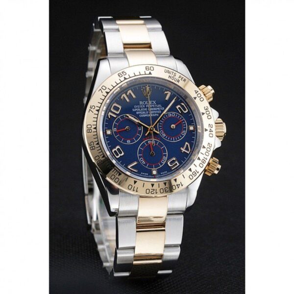 Photo 4 - Men Replica Rolex Rolex Daytona 39mm Dial Blue Ref.1454246