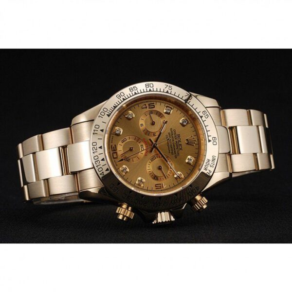 Photo 6 - Gold Replica Rolex Rolex Daytona Ref.1454245 39mm Gold Dial