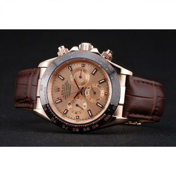 Photo 5 - Gold Replica Rolex Rolex Daytona 39mm Dial Rose-Gold Ref.1454243