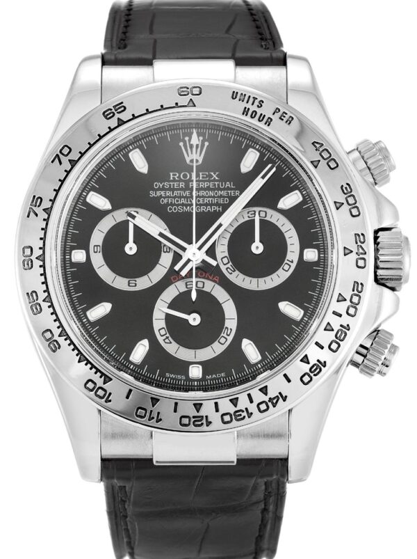 Photo 2 - Daytona Rolex Daytona 40mm Dial Black Ref.116519